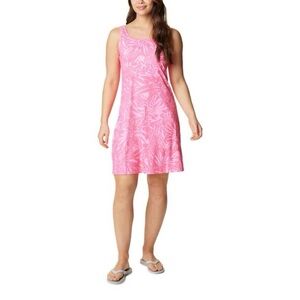 Columbia PFG Women's Dress - Pink/White Tropical Print - New with Tags, Size XL